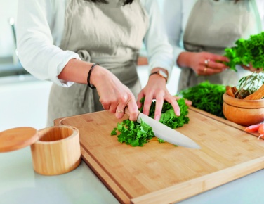 Logo trade promotional items picture of: Large bamboo cutting board