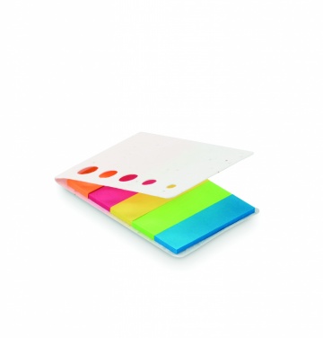 Logotrade promotional merchandise photo of: Seed paper page markers pad