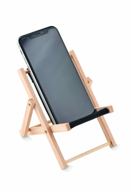 Logotrade promotional gift picture of: Deckchair-shaped phone stand