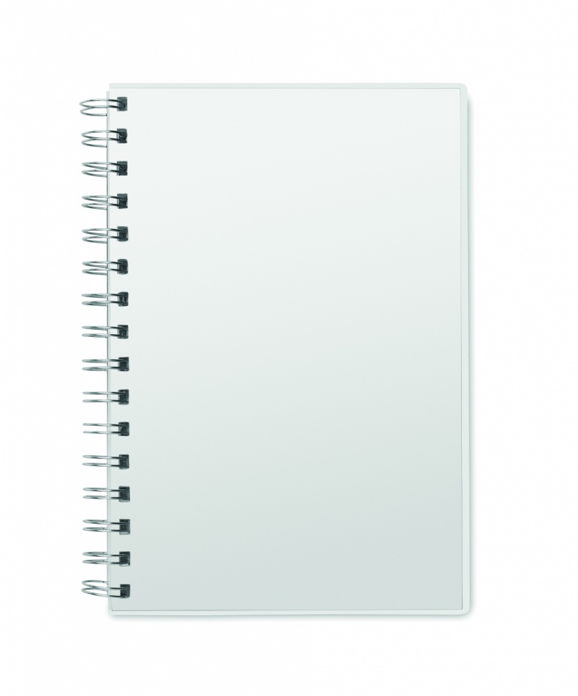 Logotrade promotional product image of: A5 RPET notebook recycled lined