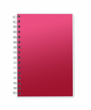 Logotrade promotional gift picture of: A5 RPET notebook recycled lined