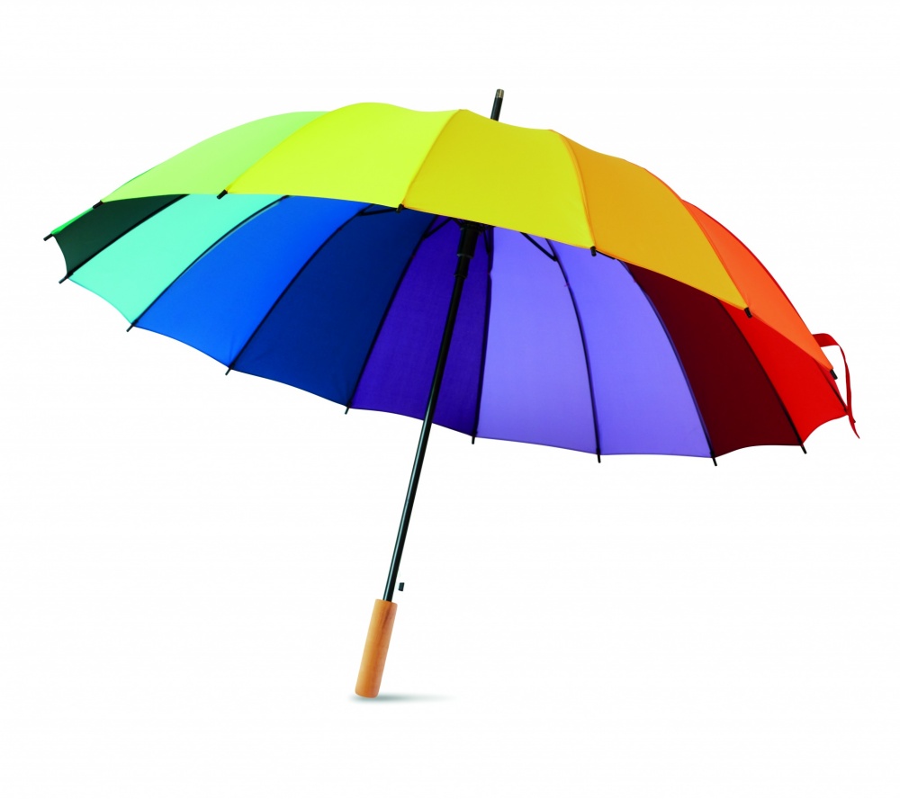 Logotrade corporate gift image of: 27 inch rainbow umbrella