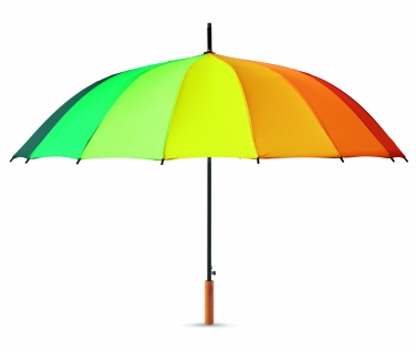 Logotrade promotional merchandise picture of: 27 inch rainbow umbrella