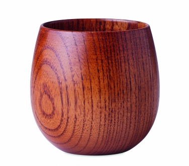 Logotrade promotional gift picture of: Oak wooden mug 250 ml