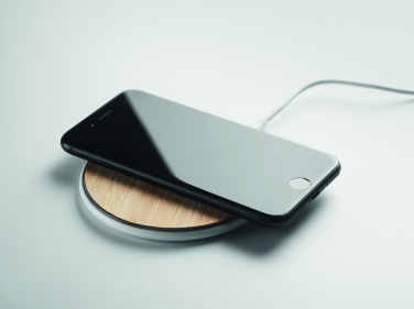 Logotrade corporate gifts photo of: Bamboo wireless charger 10W