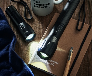 Logotrade promotional item picture of: Large aluminium LED flashlight