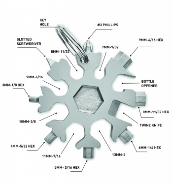 Logotrade promotional merchandise image of: Stainless steel multi-tool