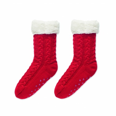 Logo trade corporate gift photo of: Pair of slipper sock M