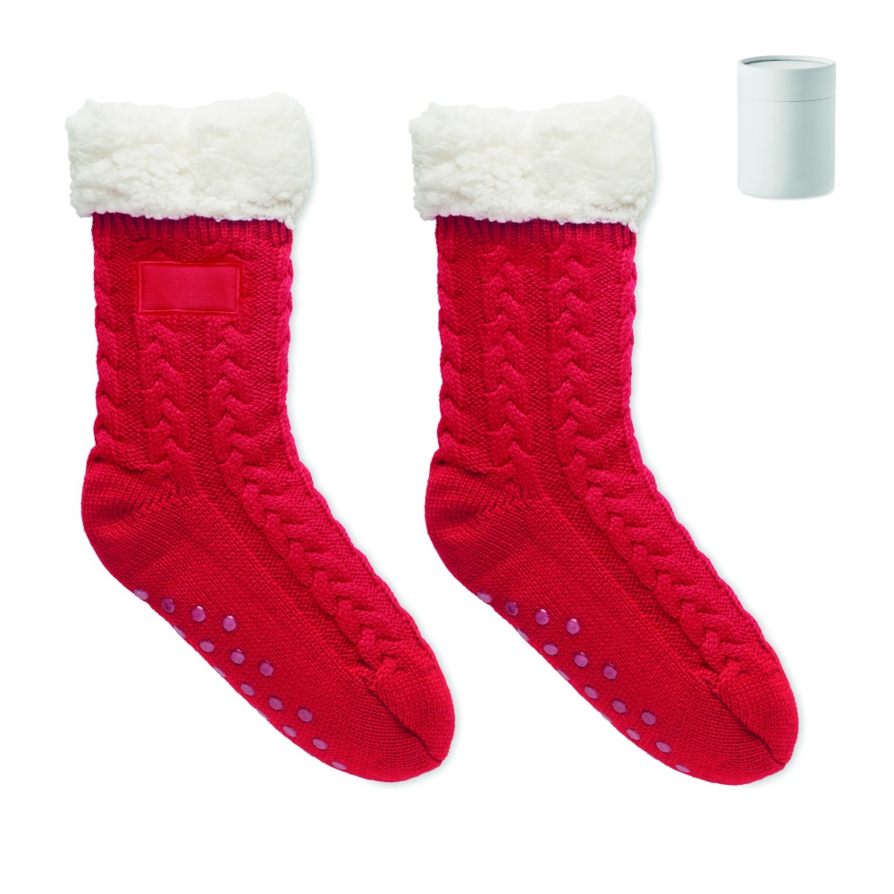 Logotrade promotional item picture of: Pair of slipper sock L