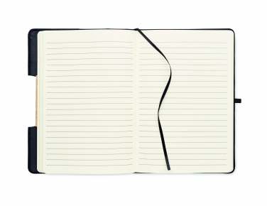 Logotrade corporate gift picture of: A5 RPET notebook 80 lined