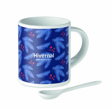 Logo trade corporate gifts picture of: Ceramic sublimation mug 300 ml