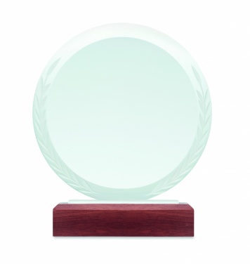 Logotrade promotional merchandise picture of: Round award plaque