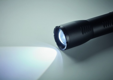 Logo trade promotional item photo of: Small aluminium LED flashlight