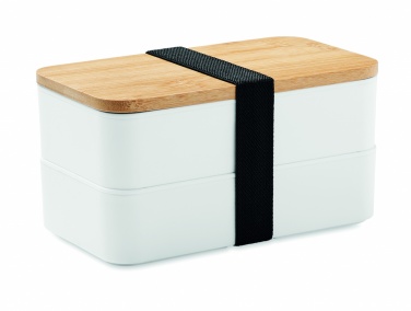 Logotrade promotional merchandise photo of: Lunch box in PP and bamboo lid