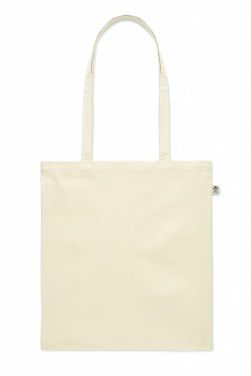 Logotrade promotional giveaway image of: Organic cotton shopping bag