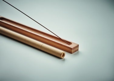 Logo trade promotional product photo of: Incense set in bamboo