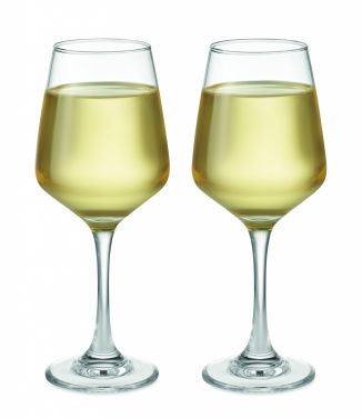 Logotrade promotional products photo of: Set of 2 wine glasses