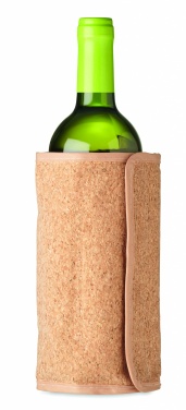 Logo trade promotional products image of: Soft wine cooler in cork wrap