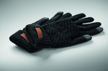 Logotrade promotional product picture of: Rpet tactile gloves