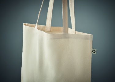 Logotrade promotional item picture of: Recycled cotton shopping bag