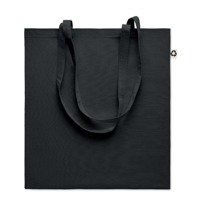 Logo trade promotional products image of: Recycled cotton shopping bag