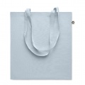 Recycled cotton shopping bag, Baby Blue