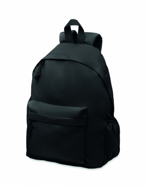 Logo trade advertising product photo of: 600D RPET polyester backpack