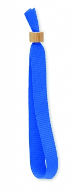 Logo trade promotional merchandise picture of: RPET polyester wristband