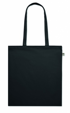 Logo trade promotional merchandise image of: Organic Cotton shopping bag