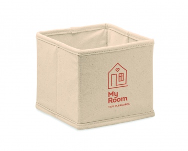 Logo trade promotional item photo of: Small storage box 220 gr/m²