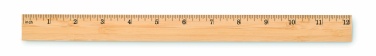 Logo trade promotional giveaway photo of: Ruler in bamboo 30 cm