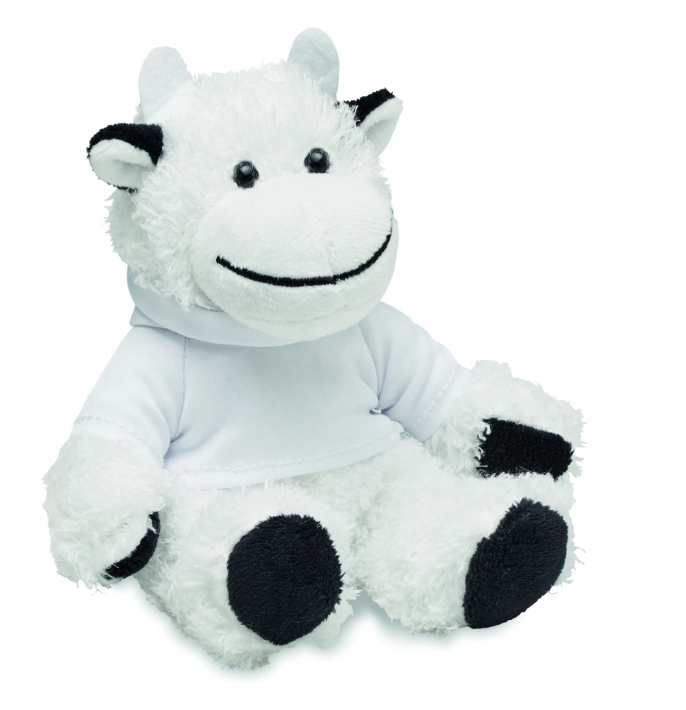 Logo trade advertising products image of: Teddy cow plush