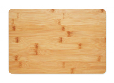 Logo trade promotional gifts image of: Bamboo cutting board set