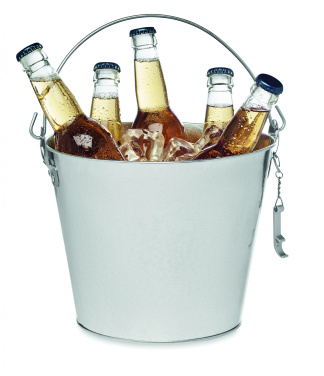 Logotrade advertising products photo of: Metal beer bucket 4L