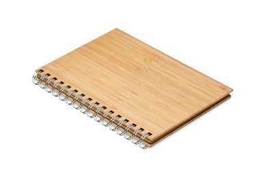 Logotrade advertising product image of: A5 ring bound Bamboo notebook