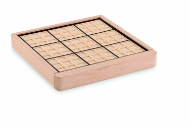 Logotrade promotional gift picture of: Wooden sudoku board game