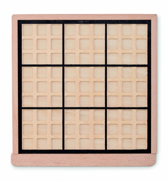 Logotrade promotional gifts photo of: Wooden sudoku board game