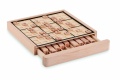 Wooden sudoku board game, Wood