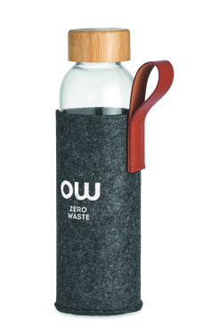 Logo trade promotional products picture of: Glass bottle 500 ml