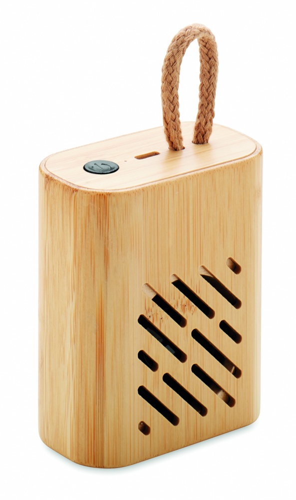 Logotrade promotional giveaway picture of: 3W Bamboo wireless speaker