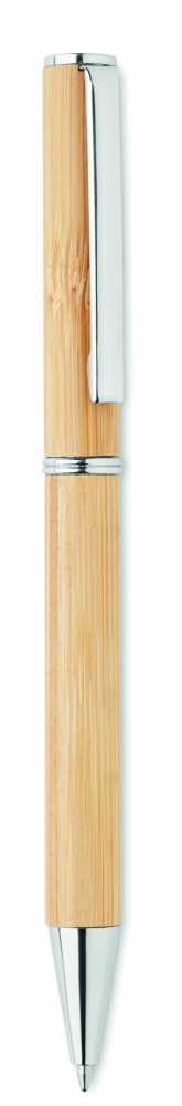 Logotrade promotional giveaways photo of: Bamboo twist type ball pen