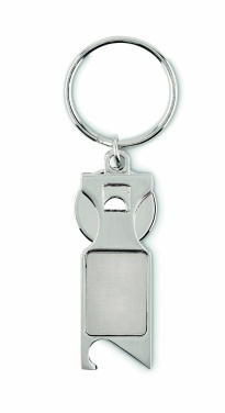 Logotrade promotional merchandise photo of: Euro Token key ring