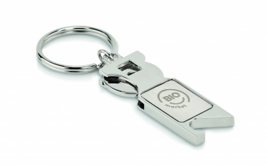 Logotrade advertising products photo of: Euro Token key ring Porvoo