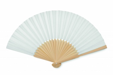 Logo trade promotional merchandise image of: Manual hand fan