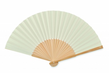 Logo trade promotional products image of: Manual hand fan