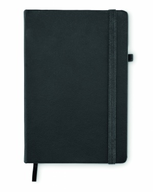 Logotrade promotional product image of: Recycled Leather A5 notebook