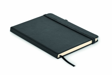 Logotrade promotional giveaway image of: Recycled Leather A5 notebook