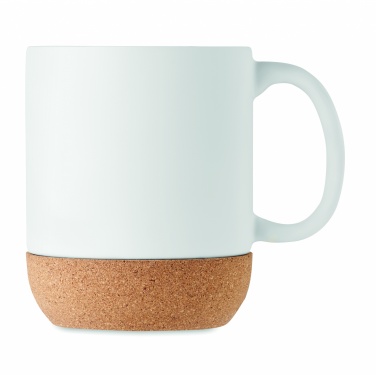 Logotrade corporate gift picture of: Matt ceramic cork mug 300 ml