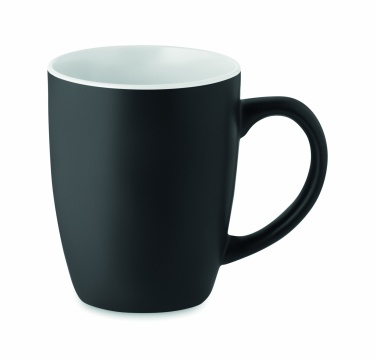 Logo trade corporate gifts image of: Two tone ceramic mug 290 ml