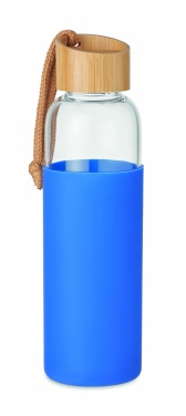 Logotrade promotional item picture of: Glass Bottle 500 ml in pouch